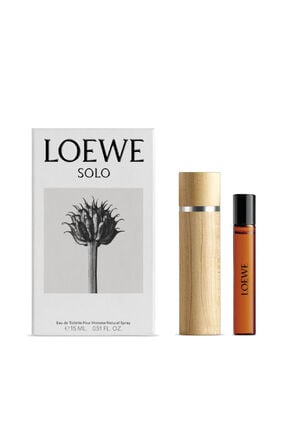 LOEWE Solo淡香水15ml便携裝及木製瓶套